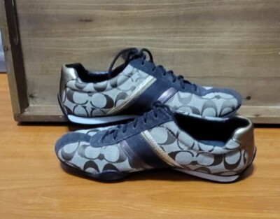 Coach Jayme Signature Sneaker Shoes Women's Logo Canvas