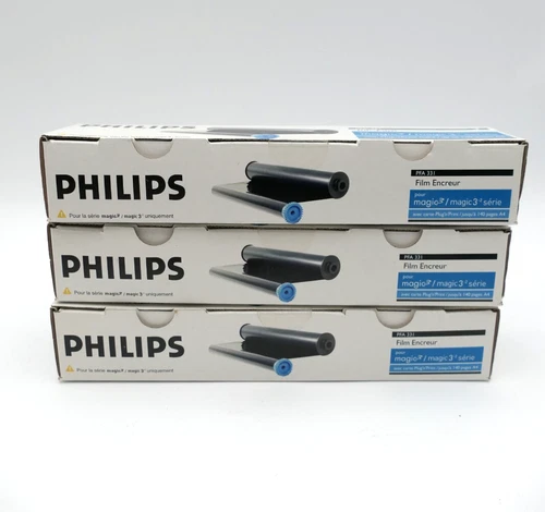 3x Philips Farbfilm PFA-331 / Schwarz / für Philips Magic 3 / NEU^