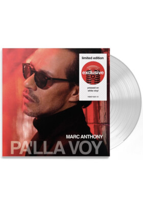 Marc Anthony Pa'lla Voy Exclusive Limited Edition White Colored Vinyl LP Sealed