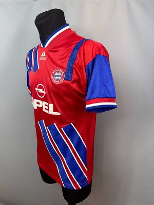 BAYERN MUNICH 1993 1995 MATTHAUS HOME SHIRT FOOTBALL SOCCER ADIDAS