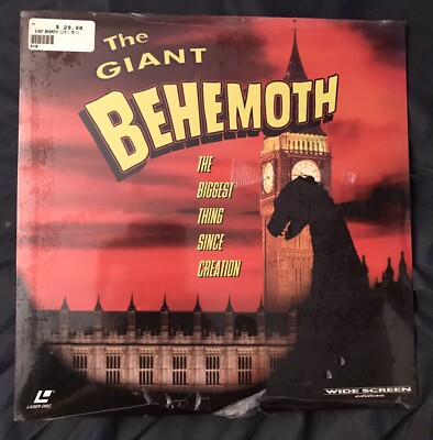 THE GIANT BEHEMOTH (1958) Warner Widescreen Laserdisc: BRAND NEW & SEALED!!