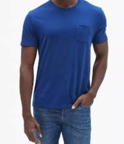 Mens Gap Brilliant Blue Soft T Shirt Size Small T 7 Ebay