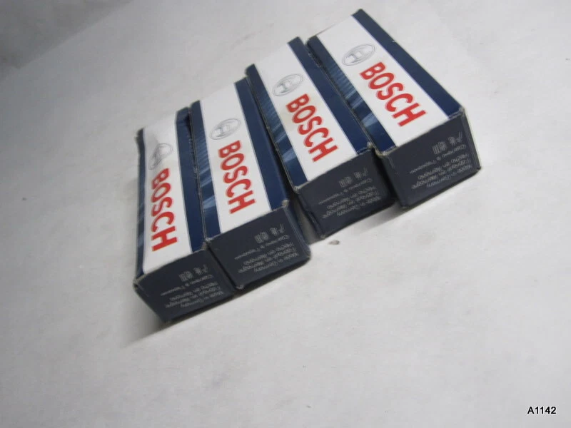 4x Bujía Bosch para 2000-2013 Mitsubishi Lancer 2003-2012 Audi A3 A6 Quattro Foto 4 de 4