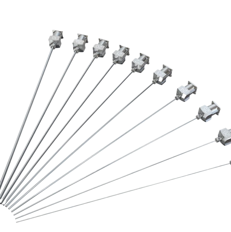 25-Pieces 30 GA X 1 Industrial Blunt TIP Dispensing Needle with LUER Lock