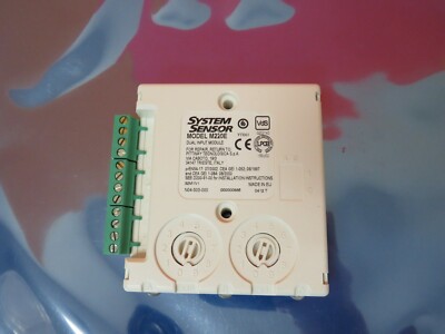 NEW SYSTEM SENSOR M220E DUAL INPUT MONITOR MODULE FREE UK SHIP