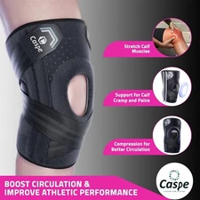 Knee Brace for Men & Women Adjustable Knee Support Open Patella Knee Sleeves