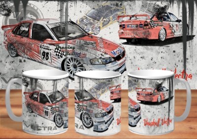 Vauxhall Vectra 2000 16V V6 Turbo 4x4 Schrauber Tasse Kaffeetasse MUG Becher