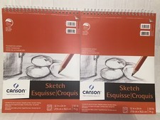 2 Canson Sketch Pads