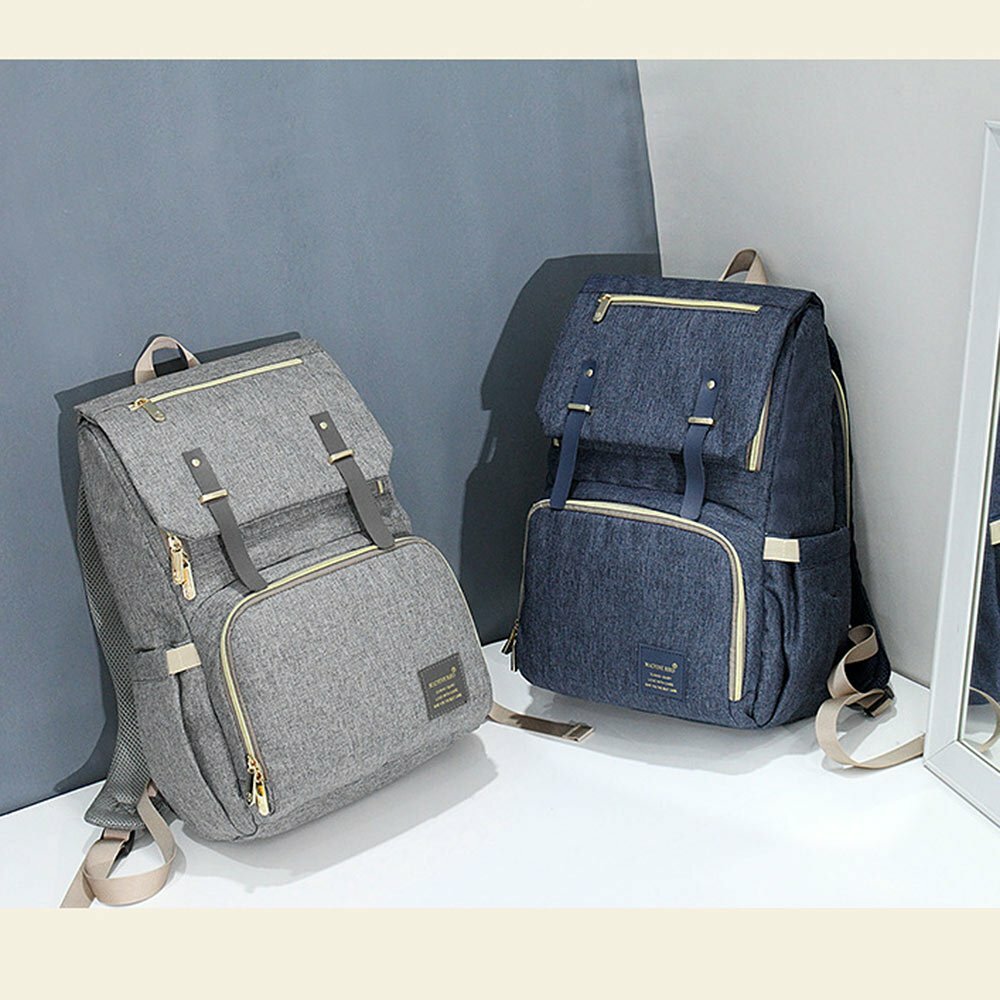 2022 NEW Luxury Baby Diaper Bag Nappy Backpack Waterproof Mummy