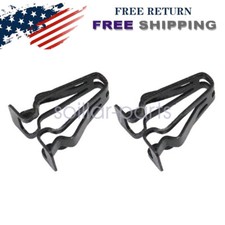 2pcs For Ford Mustang 2015 2016-2022 Black Sun Visor Clip Retainer 2pcs For Ford Mustang 2015 2016-2022 Black Sun Visor Clip Retainer
