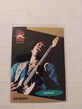 1991 Pro Set Musicards Super Stars #10 Jimi Hendrix