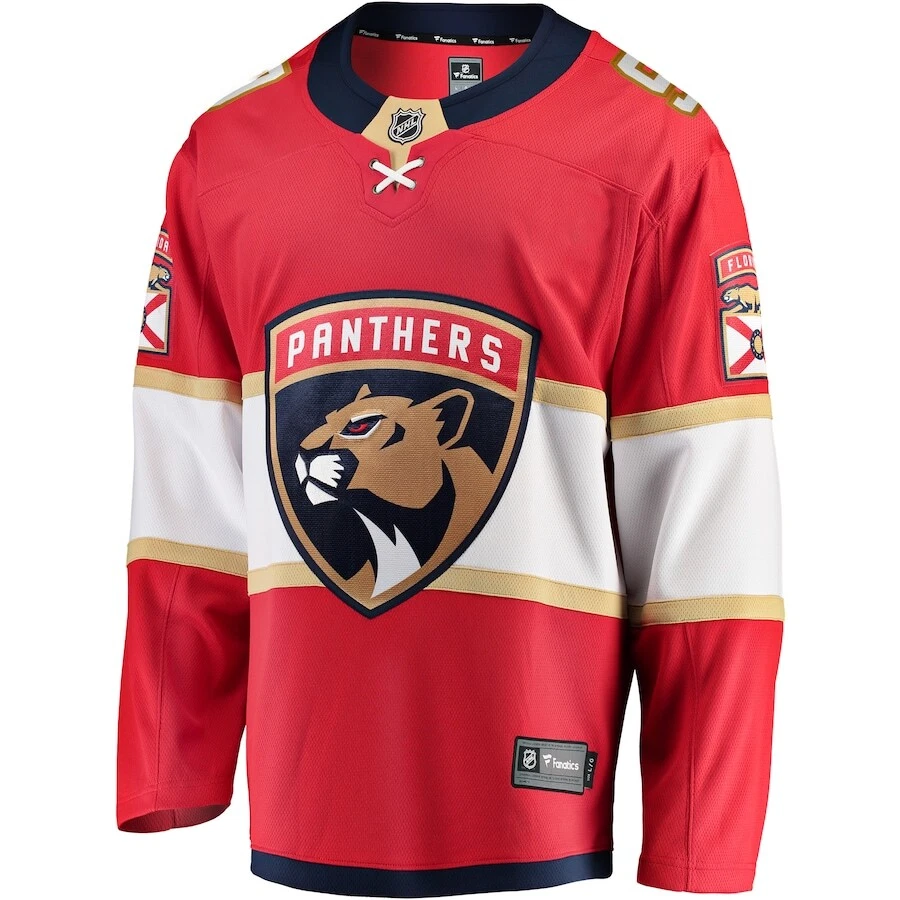 Florida Panthers Sam Bennett #9 Fanatics Branded Red Home Breakaway NHL Jersey