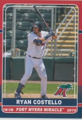 2019 Fort Myers Miracle Ryan Costello RC Rookie Minnesota Twins