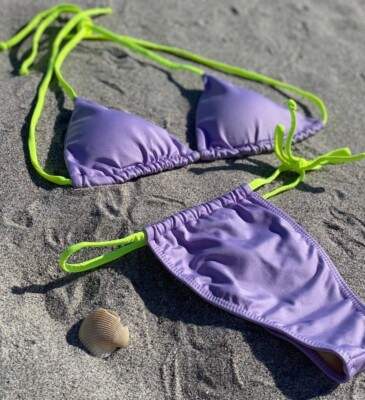 NWT Ocean Babe Swimwear Neon Pastel Best Quality Material Brazilian Bikini