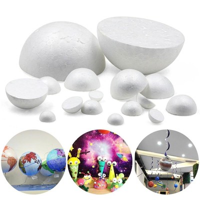 Foam Hemisphere Foam Hemisphere Blank Round Foam Ball Polystyrene Foam Ball
