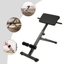 Hyperextension Roman Chair Workouts Sit Up Gym Bench for Home 5-Level Adjustable
