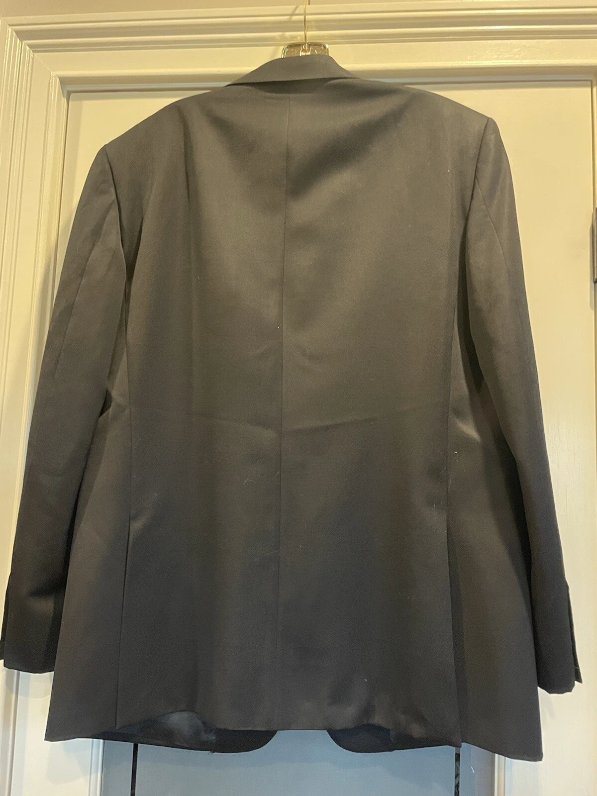 Giacca cappotto sportivo uomo Gucci taglia 52R nero 2 bottoni usata in ottime condizioni