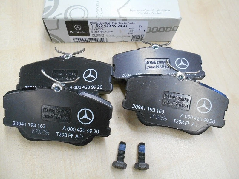 Mercedes-Benz original Bremsbeläge Bremsklötze Bremse vorn E  