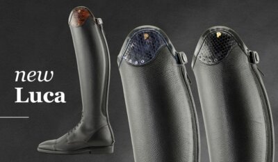 Petrie MILA RIVA LUCA New with Back Zip Dressage Boots