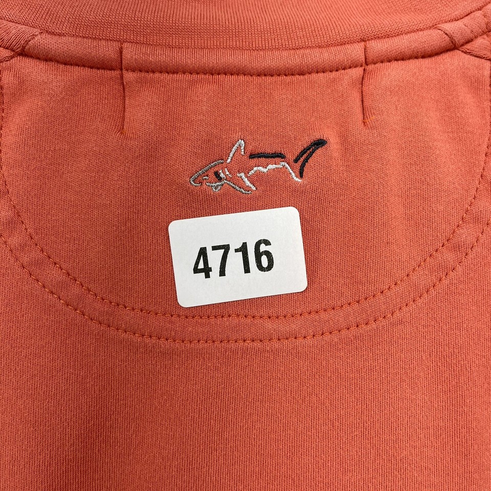 Greg Norman The Greenbrier Collection Sweater Mens 2XL Salmon Pink 1/4