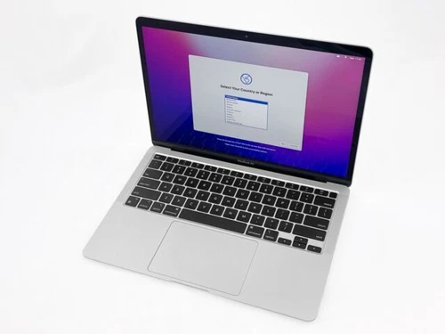 Apple MacBook Air 13in 512GB SSD, M1, 8GB Laptop - Silver - A2337