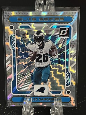 MILES SANDERS     2023 Panini Donruss     ES-8     ELITE SERIES     Eagles