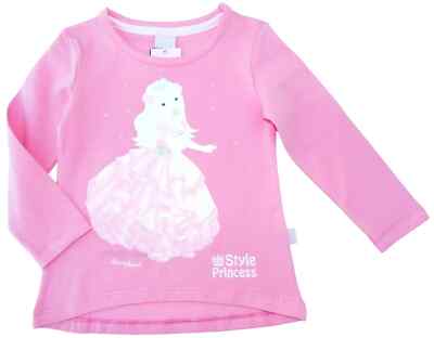 Disney My Style Princess Mimi Langarmshirt Longsleeve Stretch rosa Gr. 116 neu