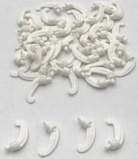 Lego 50 New White Minifigure Plumes Feathers Small Parts