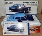 <!--F#f_0-->1:18 Classic Carlectables Holden FC Special Sedan Cambridge Blue over Teal Blue<!--F/-->