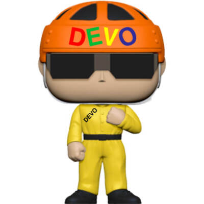 Devo Satisfaction (Yellow Suit) 3.75'' Funko Pop! Vinyl Toy Figure Brand New