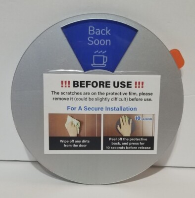 Work From Home Privacy Sign In A Meeting/Please Knock/Back Soon/Working Remotely