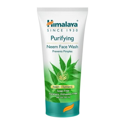 Himalaya Purifying Neem Face Wash Prevents Pickel -150ml Neem&Kurkuma Seifenfrei