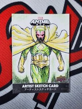 2020 Upper Deck Marvel Anime Sketch Cards 1/1 Brian Soriano - Vision