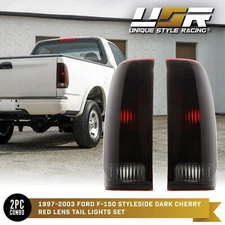 RED SMOKE Rear Tail Light For 1997-2003 Ford F-150 / F150 Styleside Pickup Truck