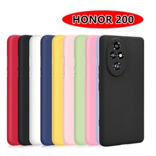 Cover Custodie Morbido Silicone Sottile TPU  Gomma per HONOR 200