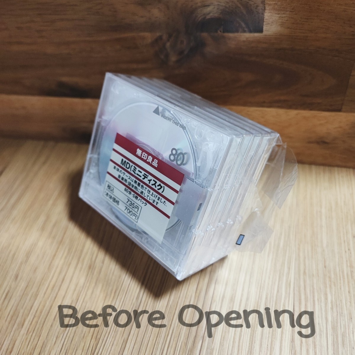 Kanye Yandhi MiniDisc Muji MDディスク ミニディスク MUJI Mini Disc MD 80 min with Case - Yandhi Kanye West Album