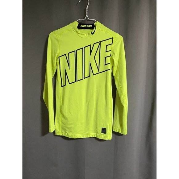 Nike Pro Compression Neon Long Sleeve Shirt XL