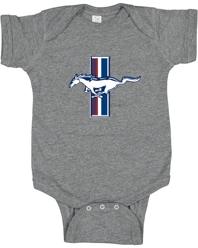 Ford Mustang baby clothes infant t-shirt one piece suit decal gifts cute tee