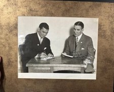James J. Corbett And Jack Dempsey Dual Signed Original Photo 11x14 Jsa Loa 1/1