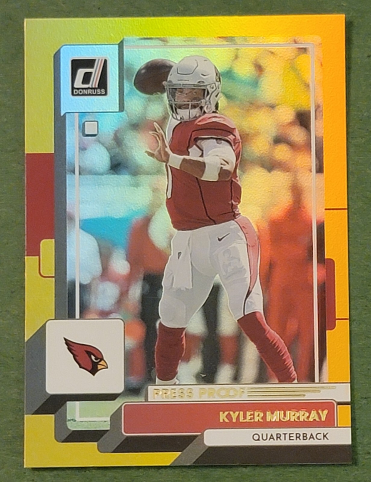 2022 Panini Donruss - Press Proof Premium #5 Kyler Murray - Arizona Cardinals 