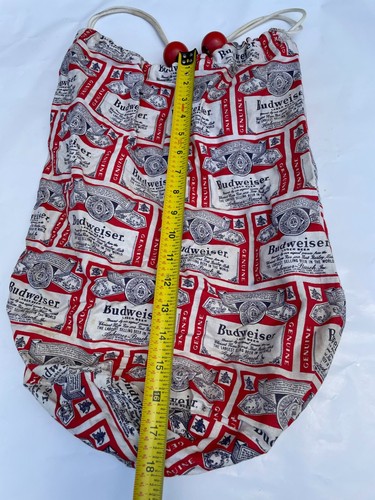Budweiser Bike Gym Carry on Bag w/ Ball Bungee Cords - Picture 12 of 15