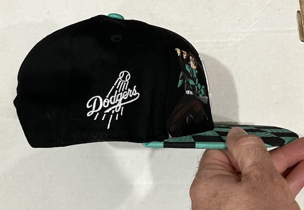 NEW Demon Slayer x Los Angeles Dodgers Collab Hat SGA 8/15/25 MLB