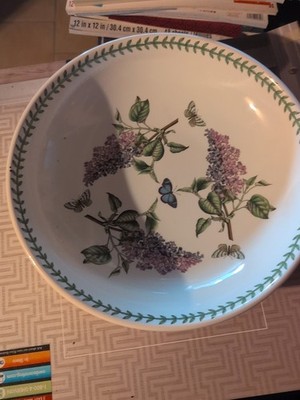 Portmeirion Botanic Gardens Lilac 13'' large serving bowl