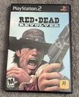 Red Dead: Revolver (PlayStation 2, 2004) Excellent condition- CIB. Mint Disc