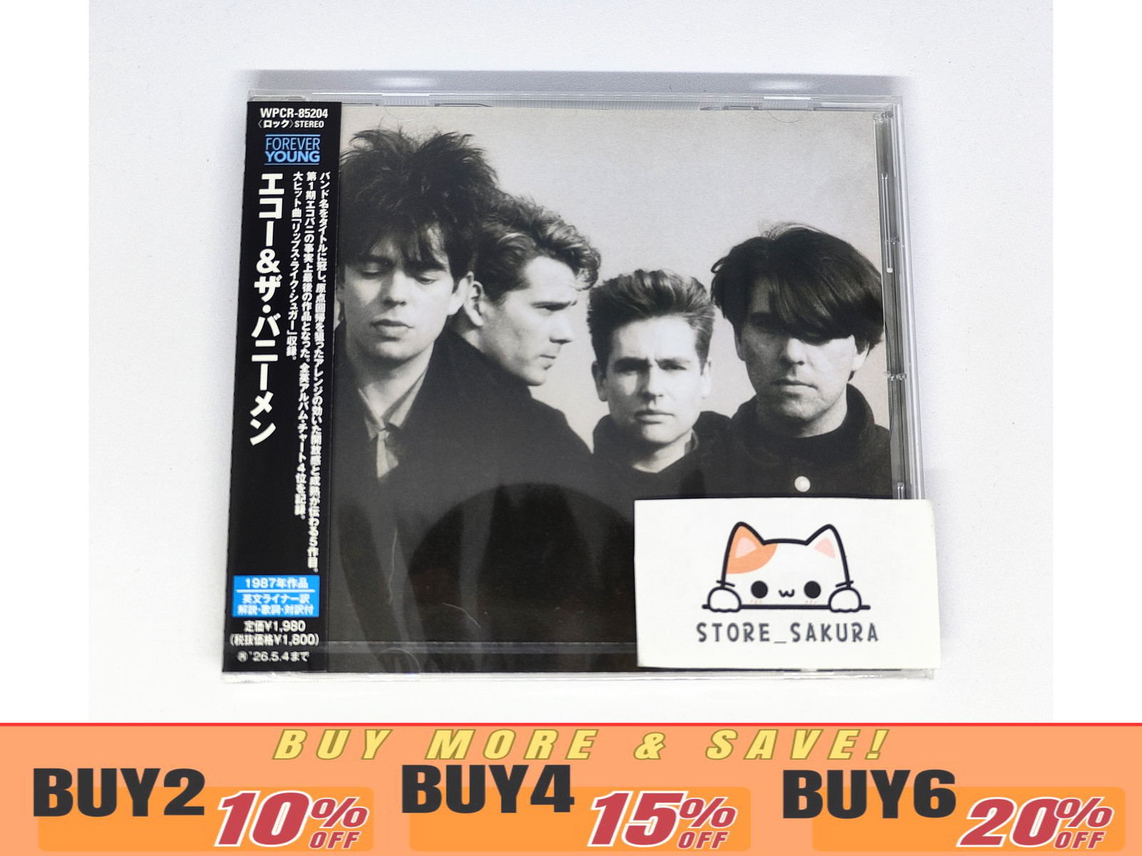 Echo & the Bunnymen ST with Bonus Track From Japan CD 18tracks