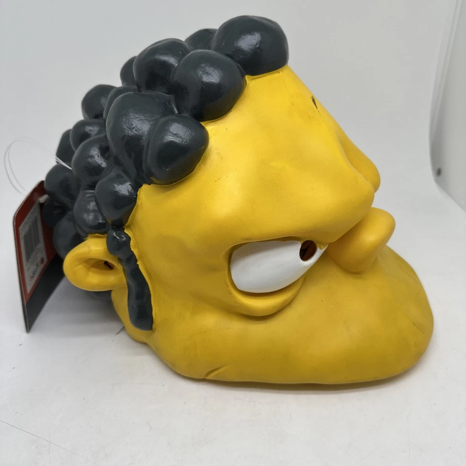 The Simpsons Official Moe Szyslak Latex Mask Cosplay Adult Size - Image 3 of 4