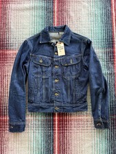 Lee 1970s Rider Denim Jacket Blue Small Original Vintage