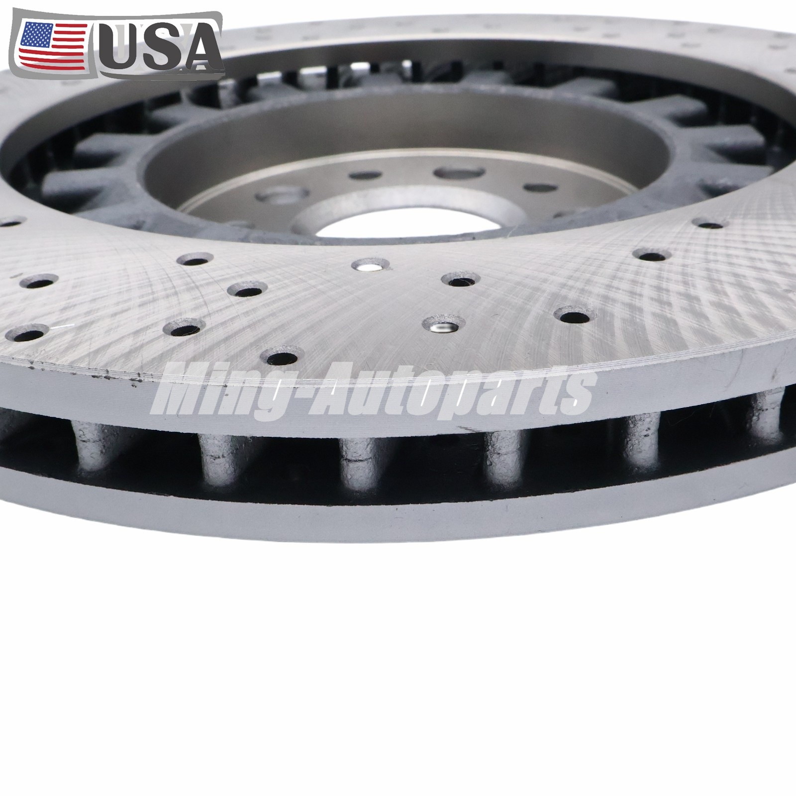Maserati Ghibli 2014 Front Left, right Brake discs Pair P/N 670030935