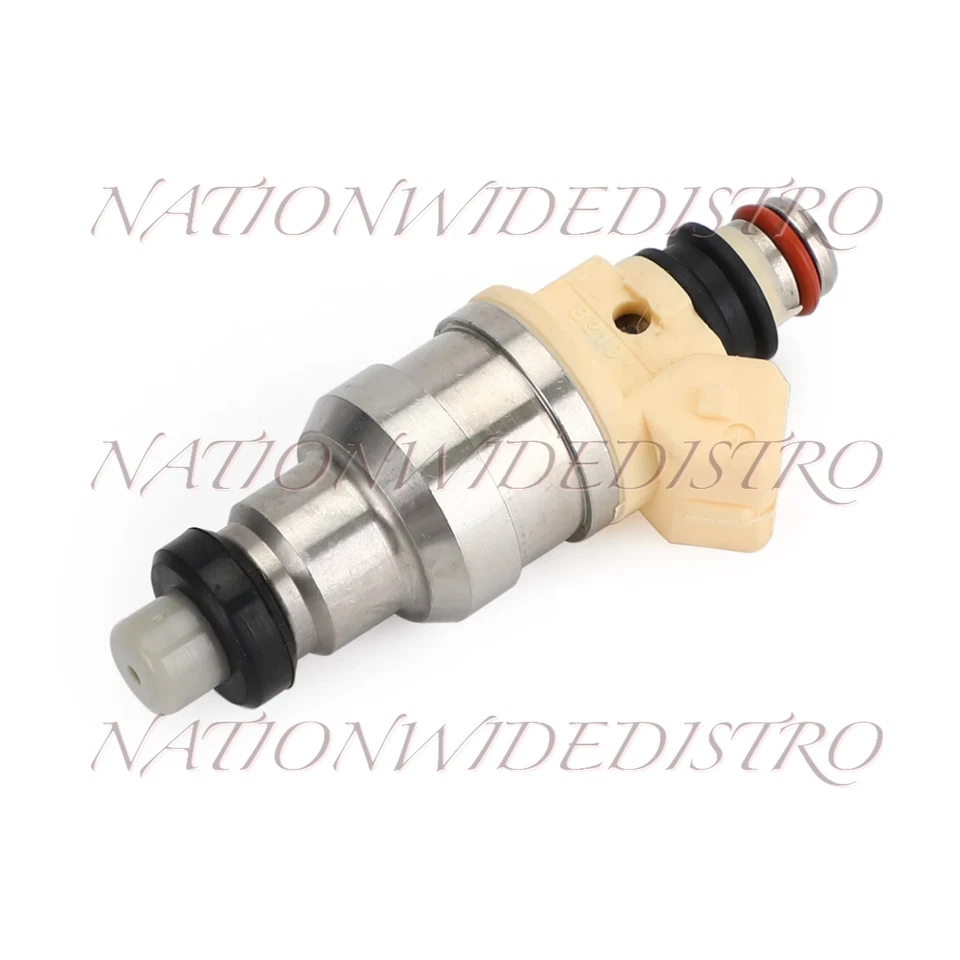 4x Inyectores de combustible Nikki OEM para 89-94 Plymouth Dodge Colt Eagle Mitsubishi I4 Foto 2 de 4