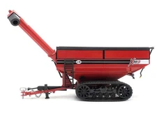 J and M X1112 Grain Cart w/ Tracks - Red Diecast 1:64 Scale Model - Spec Cast